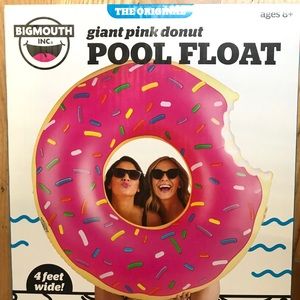 New Donut Pool Floaty- Big Mouth Inc